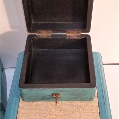 Lot #68  Set of three Contemporary Decorative Boxes