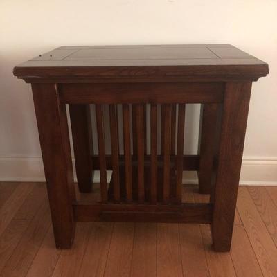 Lot 23 - Pair of Mission Style End Tables