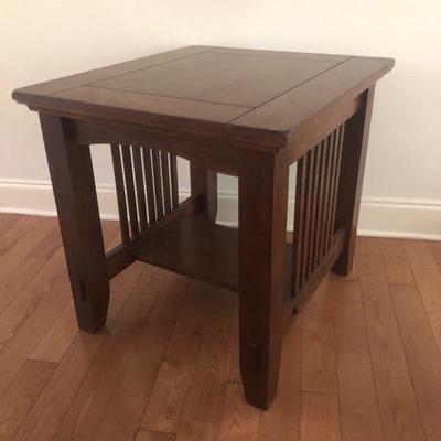 Lot 23 - Pair of Mission Style End Tables