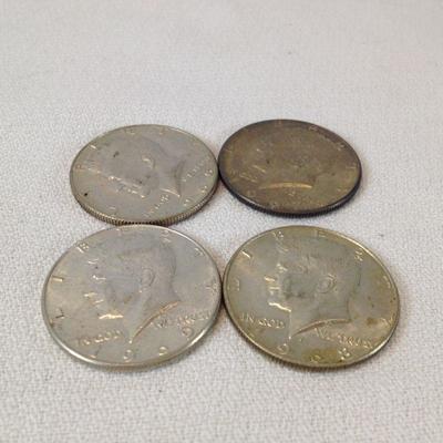 Kennedy Half Dollars (40% Silver) Lot A