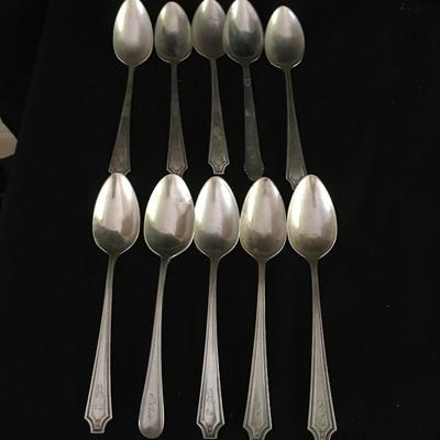 Lot 36 - Sterling Silverware -engraved “D”