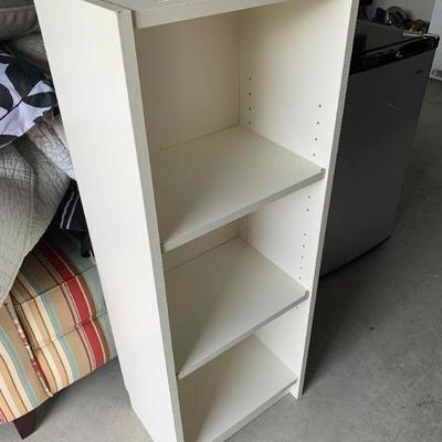 White Bookcase-2 available- $20 each