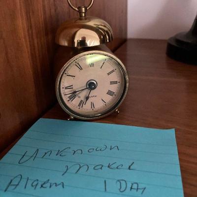 Lot#2 unknown maker alarm clock