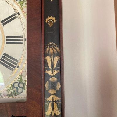 Lot #15 Whiting Hopkins & Alfredshelf clock c. 1825