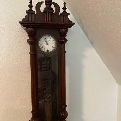 Lot #46 Unknown maker wall clock