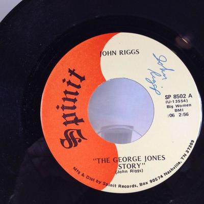 John Riggs Autographed Record