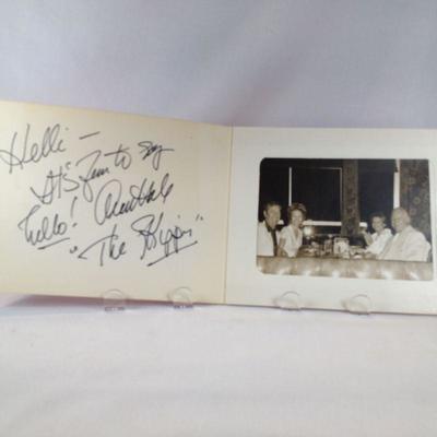 Gilligan's Island - SS Minnow "Skipper" Autographed Photo
