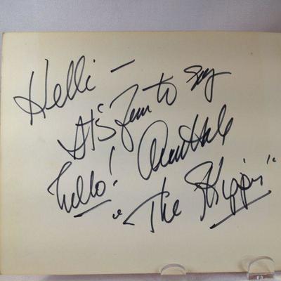 Gilligan's Island - SS Minnow "Skipper" Autographed Photo
