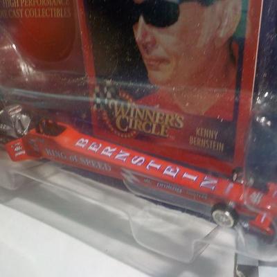 Dick Brooks #32 vintage racer and Hooters Dragster.