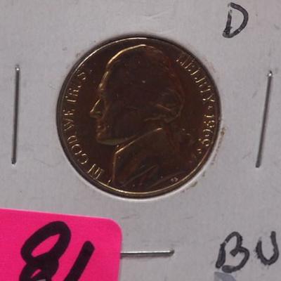 1969 D and a 1970 S Nickle  18