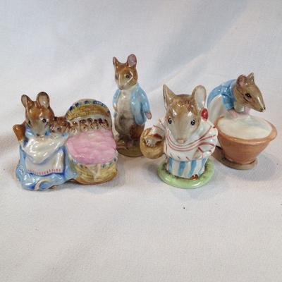 Beatrix Potter Figurines Mini Collection #3