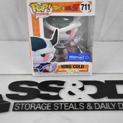 Funko POP! Animation: Dragon Ball Z S7 #711- King Cold - Damaged Packaging - New