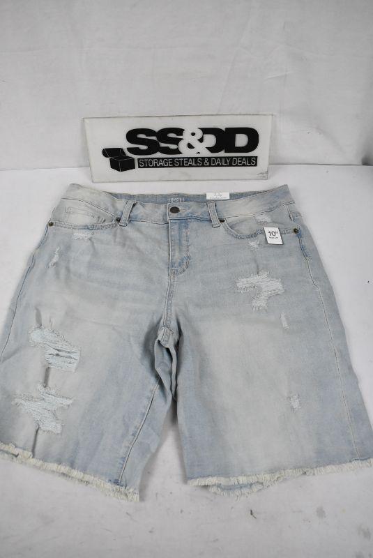time and tru jean shorts