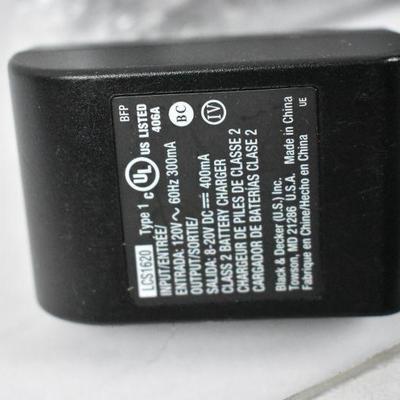 Black & Decker 20V Lithium Battery & Charger - New