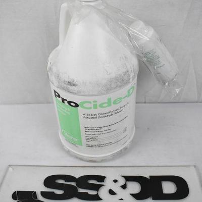 ProCide-D Sterilizing & Disinfecting Solution, 1 gal, Activator Chemicals - New