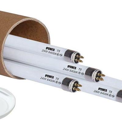 Ipower Light Bulbs, 2 ft, 24 watt, 6400 k, Set of FOUR - New