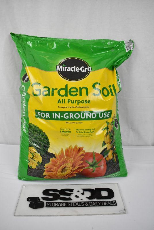 Miracle Gro Garden Soil All Purpose For In Ground Use 1 Cu Ft New Estatesales Org