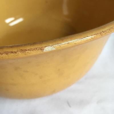 Lot 53 - Three Mustard Color Ceramic Bowls