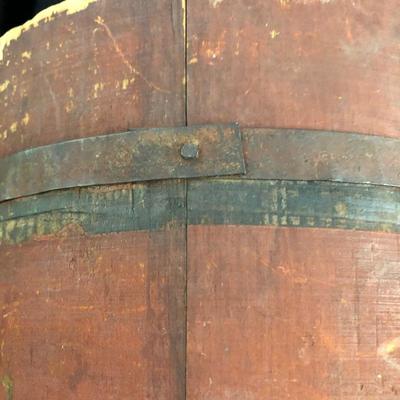 Lot 56 - Antique Wooden Pails and Trays