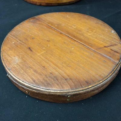 Lot 56 - Antique Wooden Pails and Trays