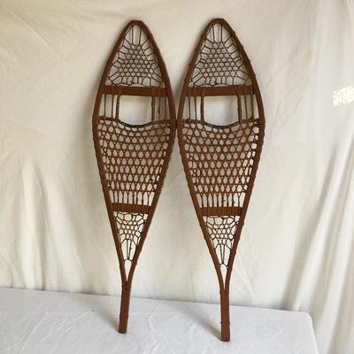 Lot 58 - Wooden Snowshoes