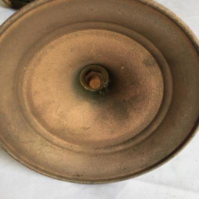 Lot 59 - Brass Fireplace Tools