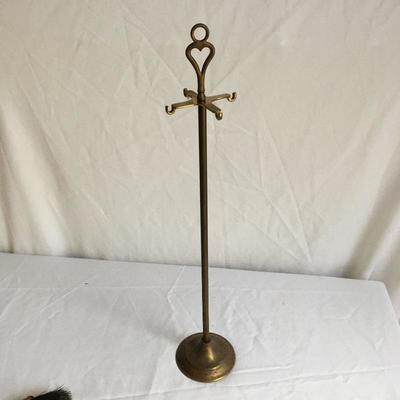 Lot 59 - Brass Fireplace Tools