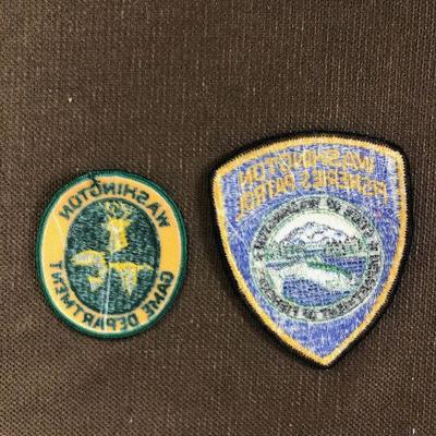 #173 Washington State Fisheries and Game Dept Patch