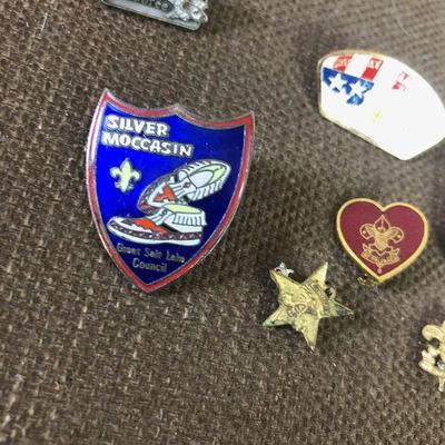 #180 Boy Scout Pins 