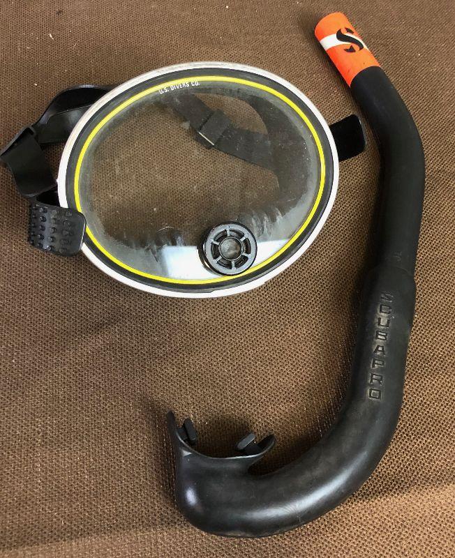 #195 US Divers Mask and snorkel | EstateSales.org