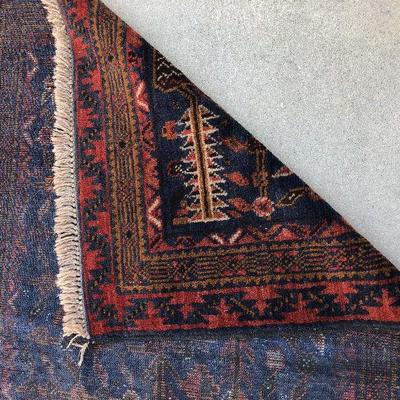 #297 Afghan Baluchi Prayer Rug/Carpet