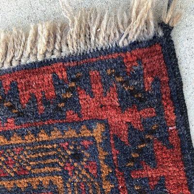 #297 Afghan Baluchi Prayer Rug/Carpet