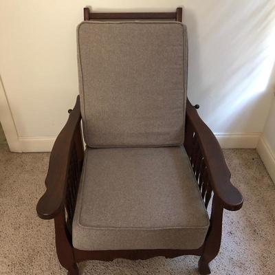 Lot 65 - Antique Recliner Chair