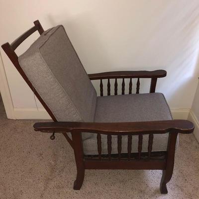 Lot 65 - Antique Recliner Chair