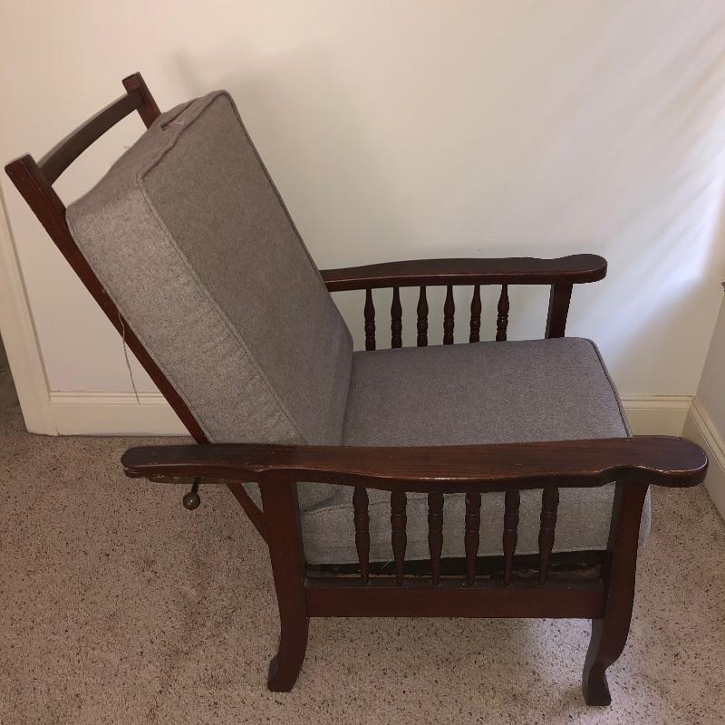Lot 65 Antique Recliner Chair