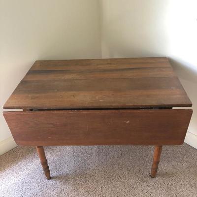Lot 68 - Antique Drop-Leaf Table