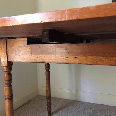 Lot 68 - Antique Drop-Leaf Table