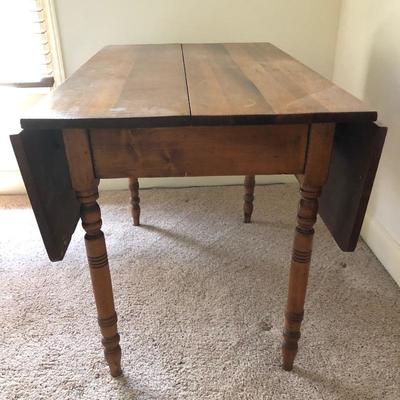Lot 68 - Antique Drop-Leaf Table