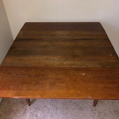 Lot 68 - Antique Drop-Leaf Table