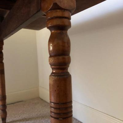 Lot 68 - Antique Drop-Leaf Table