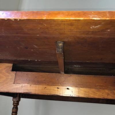 Lot 68 - Antique Drop-Leaf Table