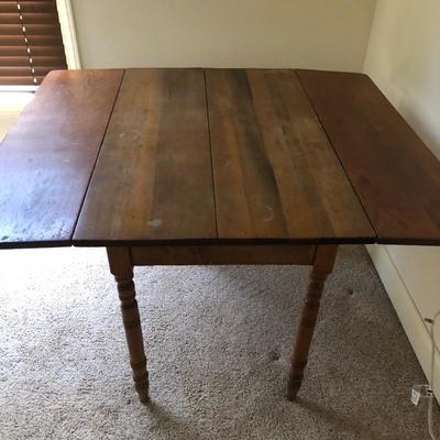 Lot 68 - Antique Drop-Leaf Table