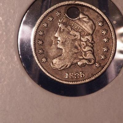 1835  Capped Bust Silver  34