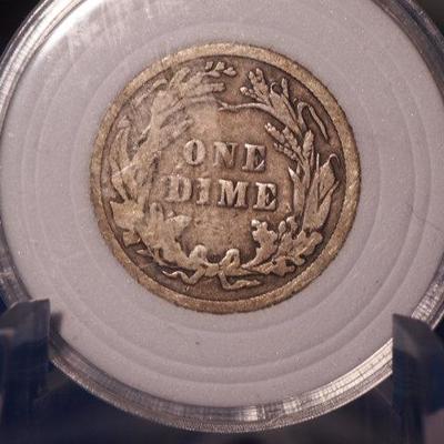 1914 Silver Dime  37