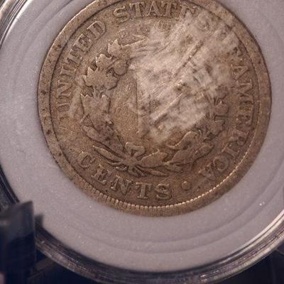 1907 V Nickel  40