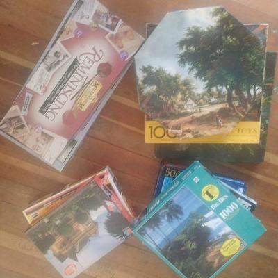 Lot of Vintage Puzzles