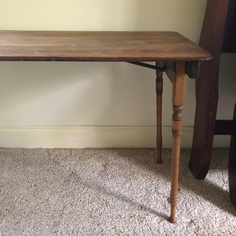 Lot 76 Antique Folding Table