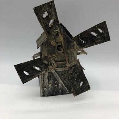 Metal Art Windmill Music Box (Not Working)