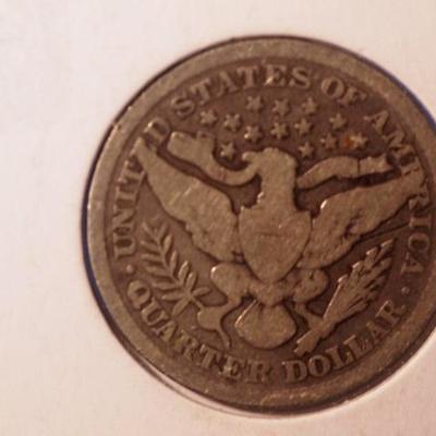 1893 P Barber Silver Quarter  69