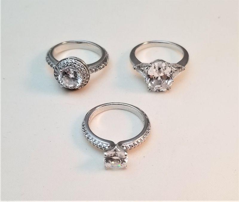 Tacori hot sale diamonique rings